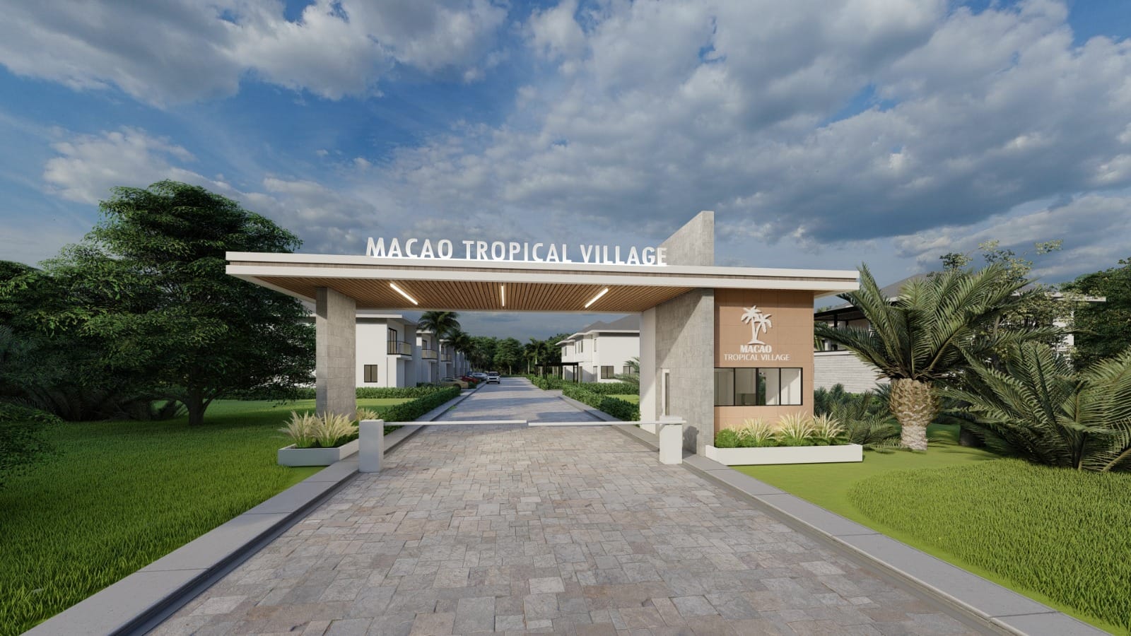 Macao entrada proyecto Tropical Village