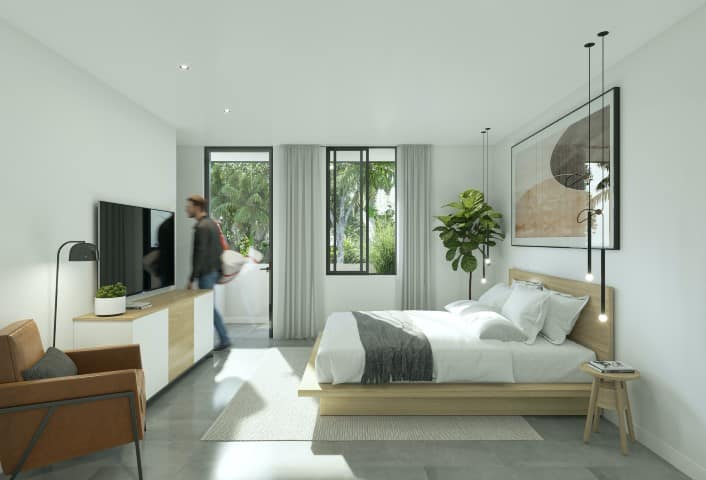 Palmas II – Areca Dormitorio (Small)