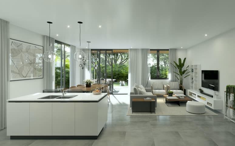 Palmas II – Villa Areca Vista Sala-Comedor (Small)