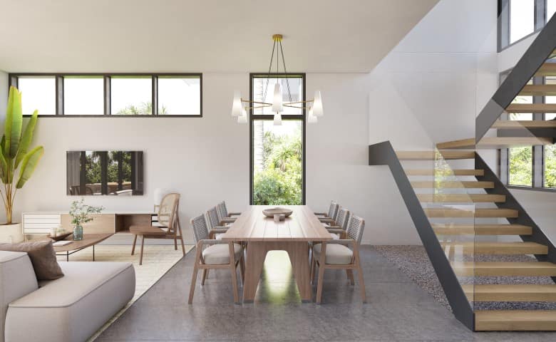 Palmas III – Villa Palmito Vista Sala-Comedor (Small)